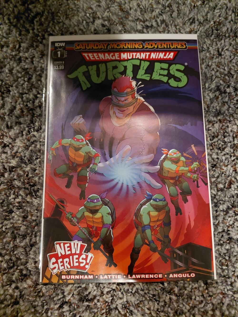 Teenage Mutant Ninja Turtles Saturday Morning Adventures #1 CVR B IDW 2023